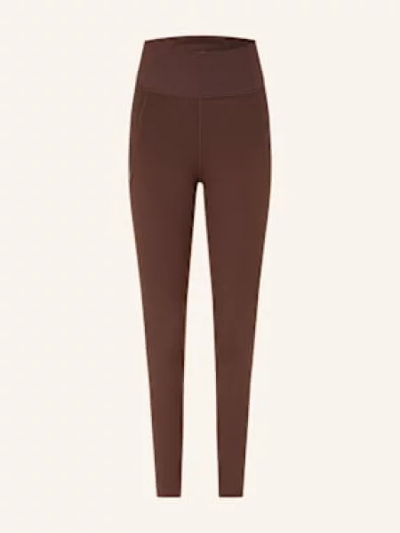 Legginsy długie Salomon SHKout Bliss XS brązowe