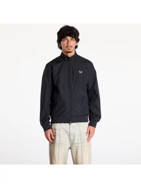 Jacheta FRED PERRY The Brentham Jacket Black XXL negru