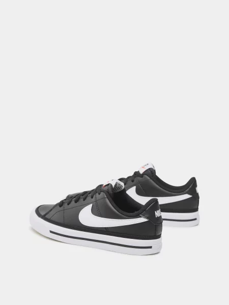 Дитячі Кеди низькі NIKE COURT LEGACY шкіра/текстиль чорний