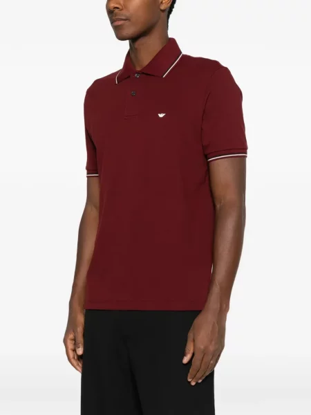 Pólóing Emporio Armani autogrammal piros