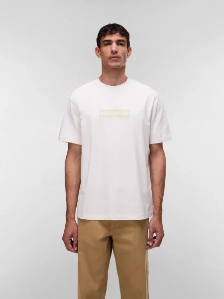 Футболка Napapijri с автографом белая