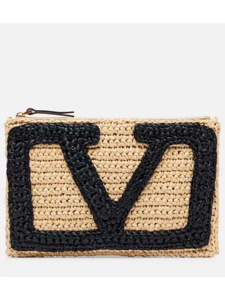 Pisemska torbica Valentino Garavani bež