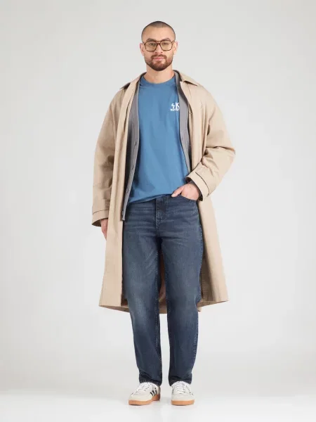 Marc O'Polo DENIM Póló kék farmer fehér