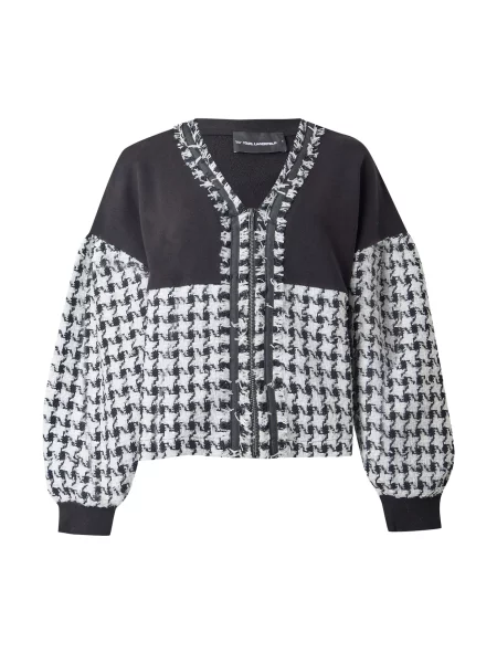 Karl Lagerfeld Hanorac negru alb