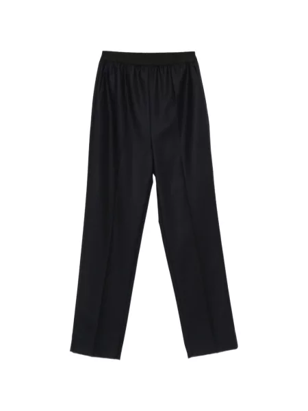 Pantaloni Maison Margiela de lână albastru