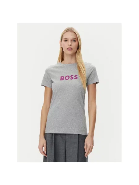 BOSS T-shirt siva