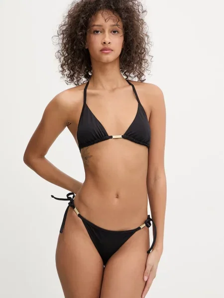 Armani Exchange plavková podprsenka černá