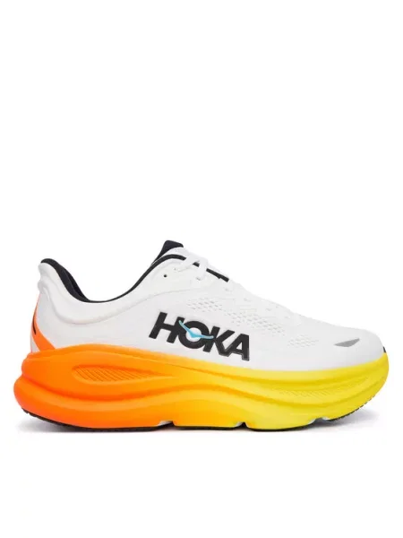 Hoka Παπούτσια για Τρέξιμο BONDI 9 WIDE λευκό