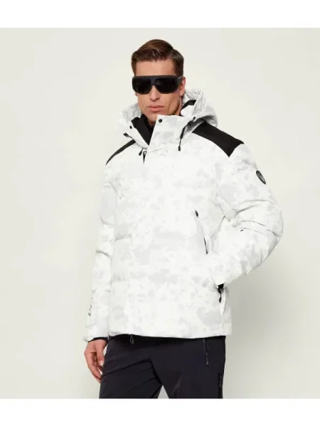 De puf geacă de schi | regular fit alb