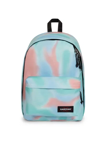 EASTPAK Rucsac Out of Office azuriu / deschis roz