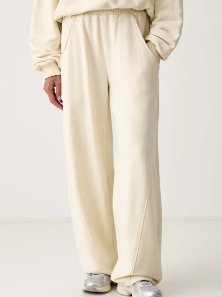 JOYINME pantaloni de yoga pentru femei cu Forme bej