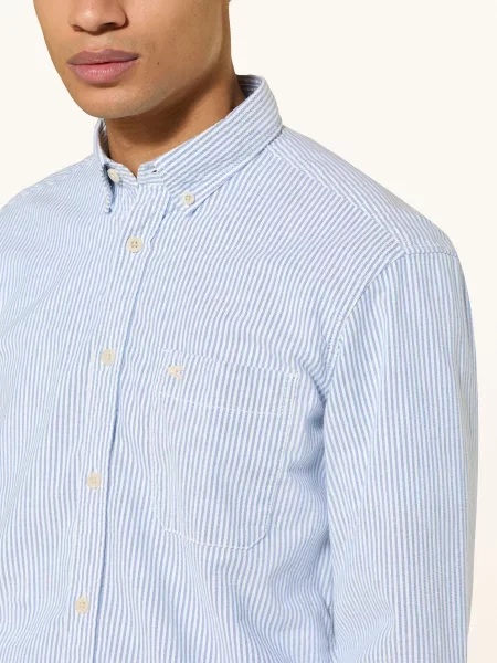 Camel Active Košile Regular Fit modrá bílá