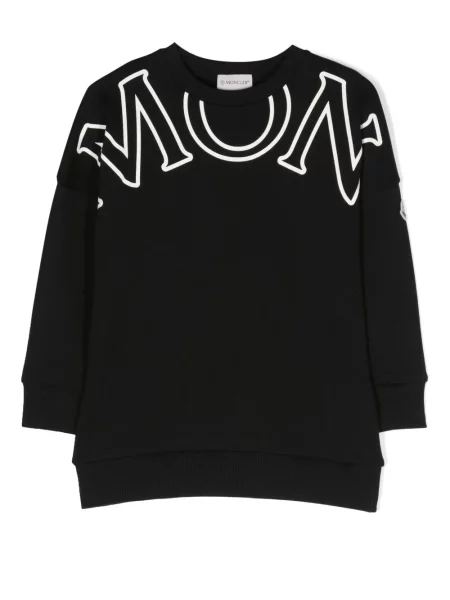 Sukienka dziecięca Moncler Enfant czarna