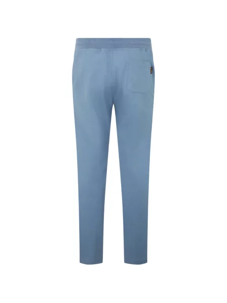 Pantaloni Moorer alergare cu cordon albastru