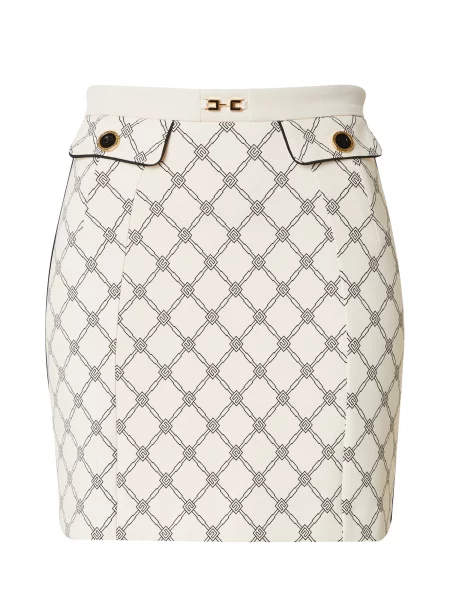 Mini krilo Elisabetta Franchi črna