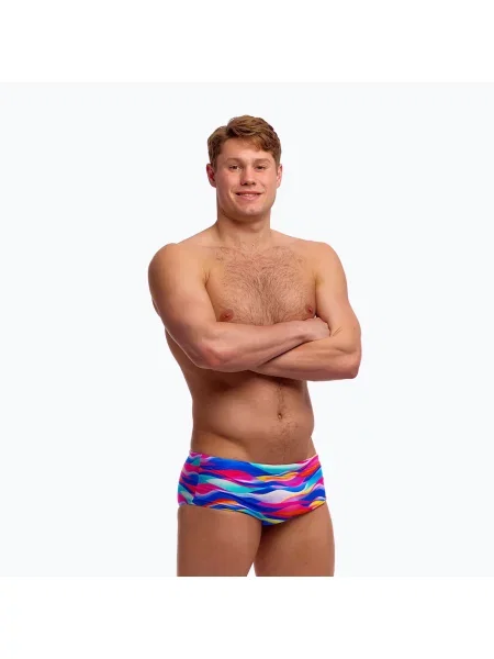 Boxeri de înot pentru bărbați Funky Trunks Sidewinder Trunks royal wave