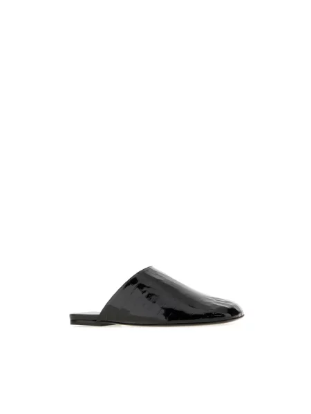 Klapki mules Stuart Weitzman czarne