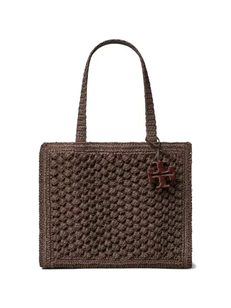 Shopper táska Tory Burch barna