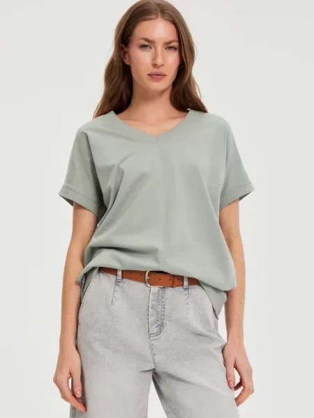 Tricou Marisse gri