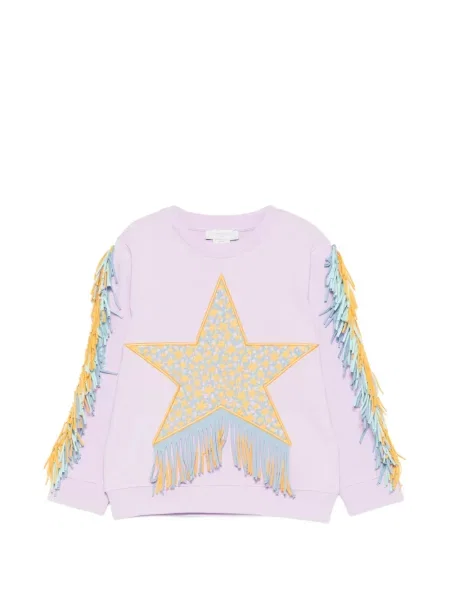 Bluza dziecięca Stella Mccartney fioletowa