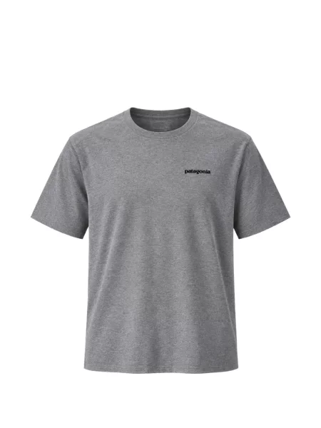 Tricou Patagonia cu imagine gri