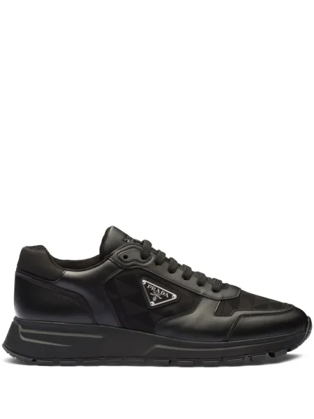 Sneakerși Prada din piele negru