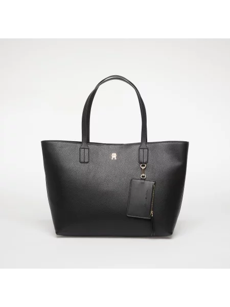 Kabelka Tommy Hilfiger Icon Tote Black Universal černá