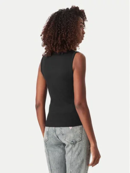 GUESS Top srebrno siva crna