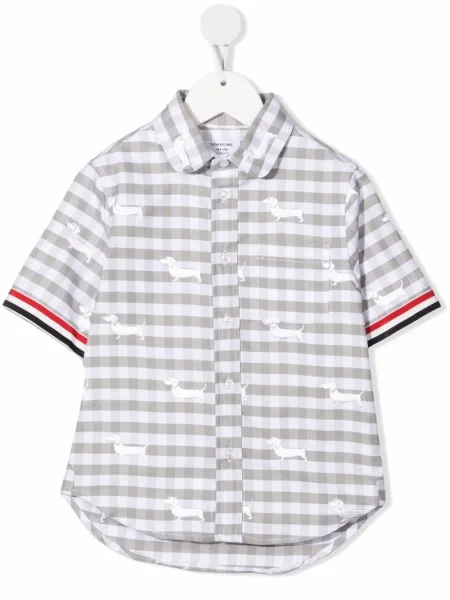 Koszula dziecięca Thom Browne szara