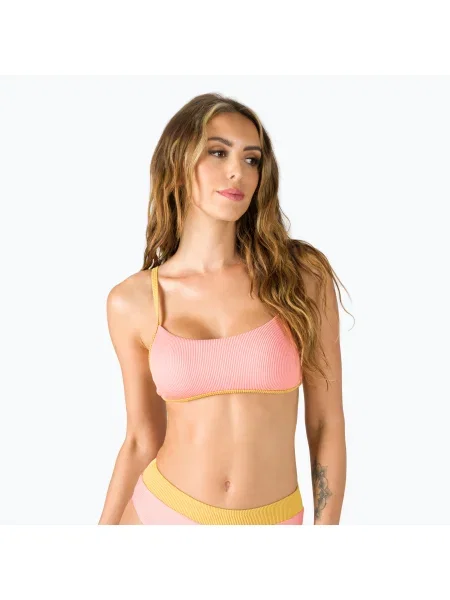 Olcsóbban. Fürdőruha felső Billabong Hi Life Billie sunburst. Méret: 14 rózsaszín