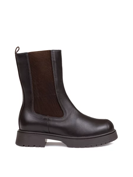 Кожаные ботинки челси Alex Bell коричневые