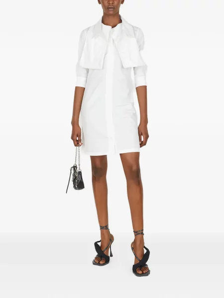 Gulerat rochie Lourdes alb