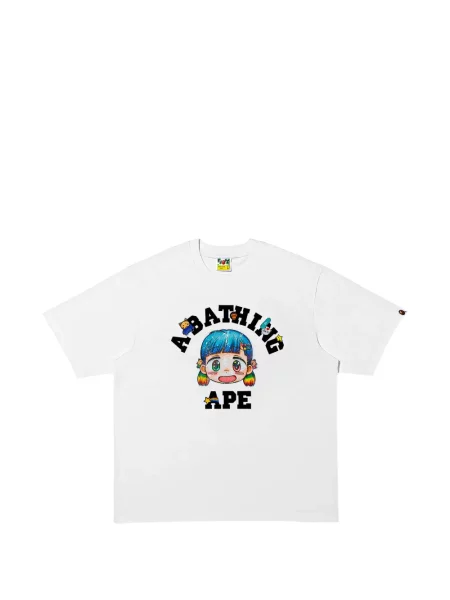 Μπλούζα A Bathing Ape® λευκό