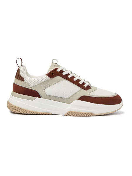 Sneakersy Mallet London brązowe
