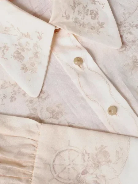 Cămașă Zimmermann cu model floral cu imagine