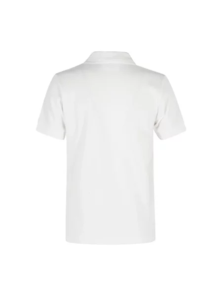 Koszulka polo Comme Des Garcons Play w serca z logo biała