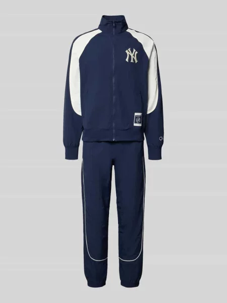 Dres o kroju relaxed fit z naszywką z logo Champion granatowy
