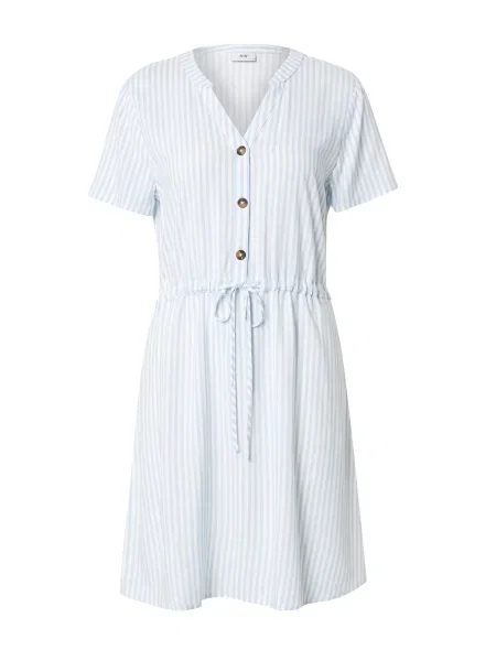 JDY Obleka JDYLAUREL svetlo modra bela