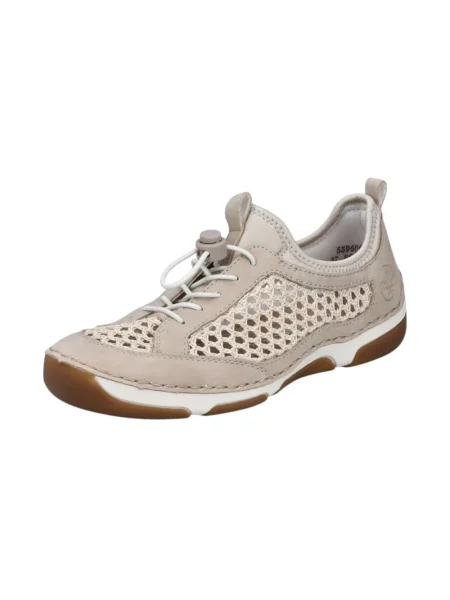 Sneakersy Rieker beżowe