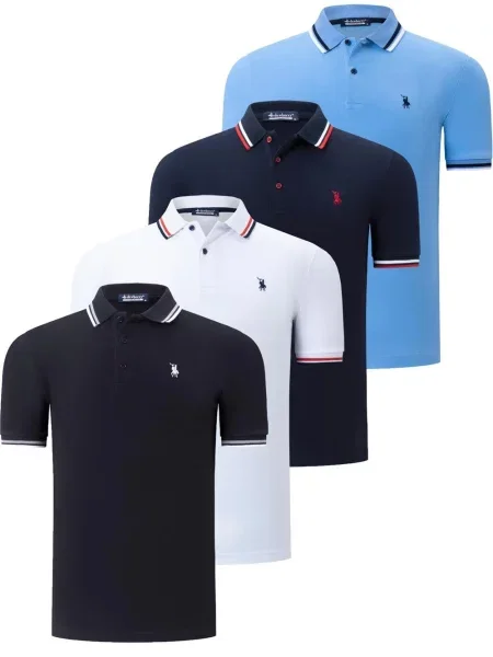 Tricou polo Dewberry negru