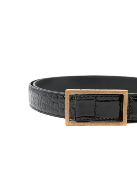 Curea Emporio Armani din piele negru