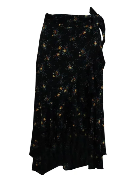 Fustă Sandro cu model floral cu imagine negru