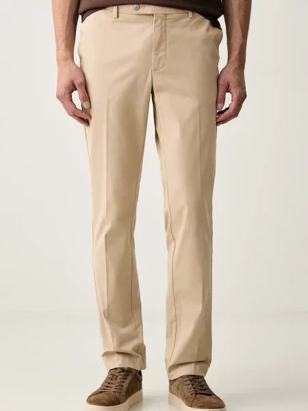 Hackett London pantaloni chinos pentru bărbați din cu bej