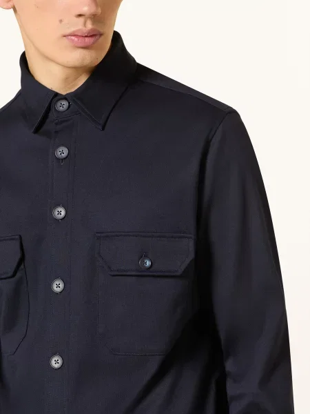 Desoto Kurtka Z Dżerseju blau