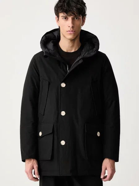 Woolrich kurtka puchowa z bawełną