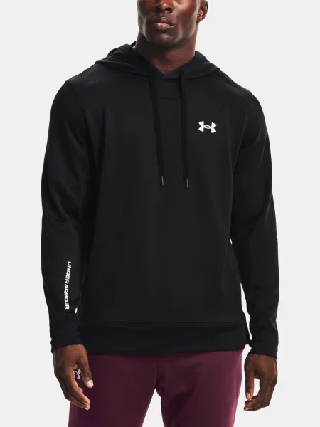 Tricou Under Armour din material terry negru
