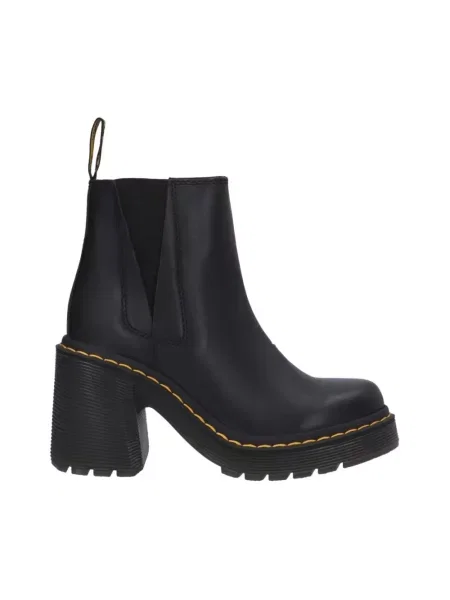 Sztyblety Dr. Martens skórzane dzwony czarne