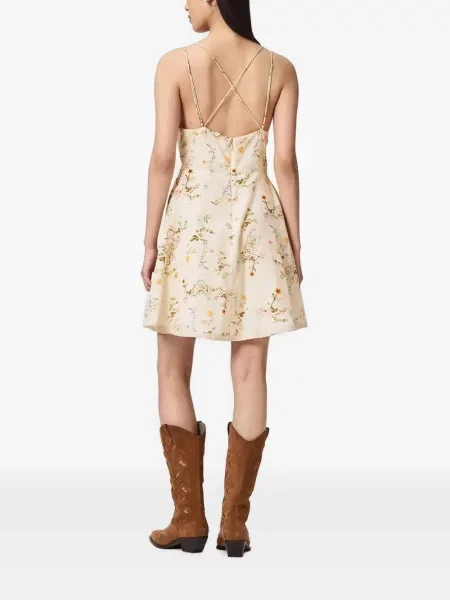 Rochie mini Allsaints alb