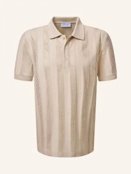 Baldessarini Jerseyové Polo Tričko béžová