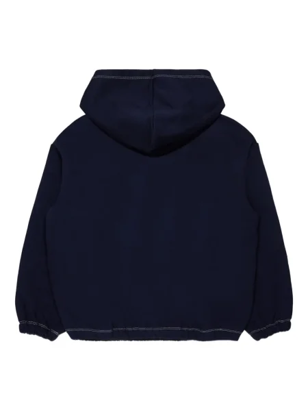 Bluza z kapturem dziecięca Max&co. niebieska